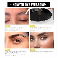 eyebrow and eyelash tinting kit 2 in 1