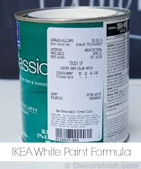ikea white paint formula ikea paint