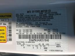 Ford Fusion Se Hybrid On Copart