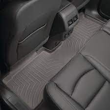 weathertech cocoa rear floorliner gmc