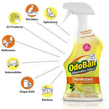 Disinfectant Spray Odor Eliminator