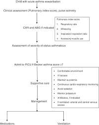 Protocol On Approach To Children With Status Asthmaticus