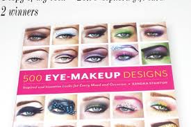 500 eye makeup designs book launch