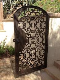 Metal Garden Gates Simple Gate Designs