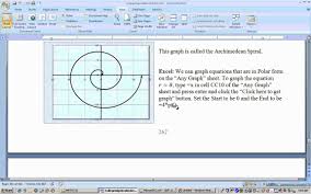 5 5 1 Polar Coordinates And Graphs Using Excel Part 1
