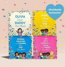 best personalised baby books for dad on