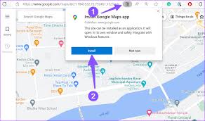 how to use google maps on windows pc