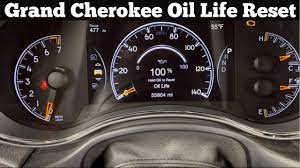 How To Reset Oil Life On 2014 - 2021 Jeep Grand Cherokee To 100% - Clear Oil  Change Indicator Light - YouTube