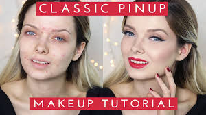 clic pinup inspired makeup tutorial