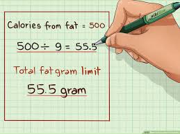 4 ways to calculate fat calories wikihow