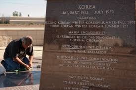 Hanja are chinese characters and hangul are. Nine Names Added To Vafb S Korean War Memorial