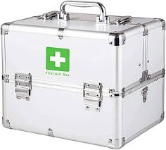 first aid kit cine cabinet lockable