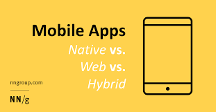 Building a mobile app for ios is a great way to increase both brand awareness and sales. Mobile Native Apps Web Apps And Hybrid Apps
