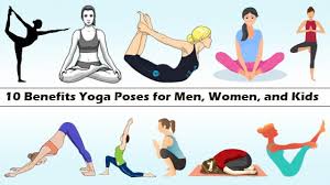 10 benefits yoga poses for men women