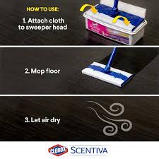 disinfecting wet mop pad refills