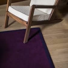 purple wool carpet luna the