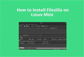 how to install filezilla on linux mint 21 1