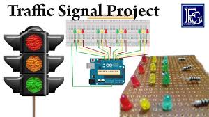 Four Lane Traffic Light Control Using Arduino Uno Project Electrical Guruji Tech