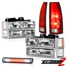 Details About 94 98 Chevy C1500 Roof Cargo Light Tail Lamps Parking Lamps Headlamps Led Lh Rh