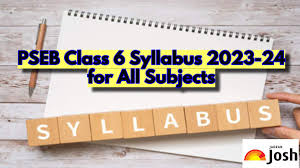 pseb cl 6 syllabus 2023 24 pdf