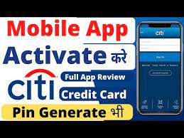 citibank mobile app activation pin