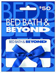 Bed bath & beyond plastic gift cards are physical gift cards sent to recipients by mail. Amazon Com Bed Bath And Beyond Gift Card 50 Gift Cards