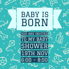Make Your Own Baby Shower Invitations For Free Adobe Spark