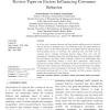 Consumer Behavior Literature Review