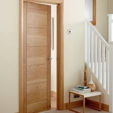 Linear Oak Interior Door