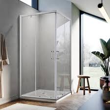 Corner Shower Enclosure Clear Glass