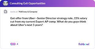 Uber Senior Director Strategy