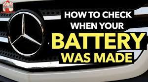 How To Check Age of Car Battery on Varta Battery - YouTube