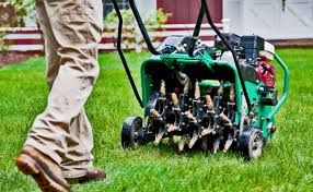 Slicing aerators slice through lawns and leave soil in place. First Due Aeration Lawn Services Home Facebook