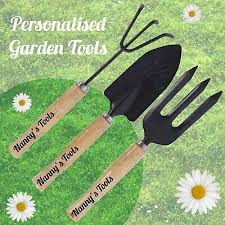 Personalised Gardening Tools Gift For