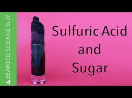 Sugar And Sulfuric Acid Dehydration