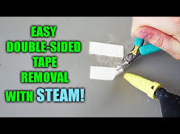 How To Remove Double Sided Tape