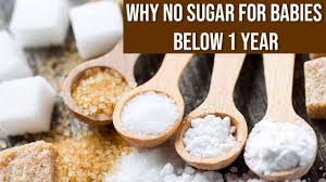 why no sugar for es before 1 year