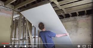 How To Plasterboard A Ceiling On Your