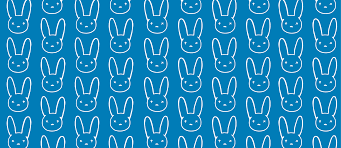 bad bunny logo wallpapers wallpaper cave