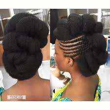 To achieve this style put your hair into a high ponytail and secure the ends of the ponytail into a bun. Mini Twists And Flat Twists On Short Natural Hair A Million Styles