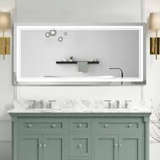 led lighted bathroom vanity mirror