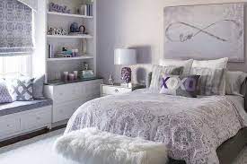 Gray Girl Bedroom Contemporary