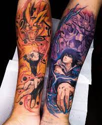 naruto and sasuke | Anime tattoos, Naruto tattoo, Samurai tattoo sleeve