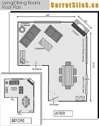 Living Room Floor Plans