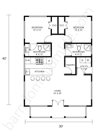 Amazing 30x40 Barndominium Floor Plans
