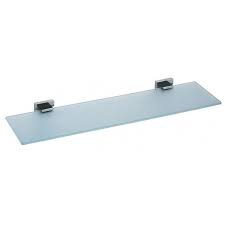 vado level 550mm frosted glass shelf