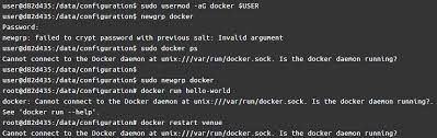 restart docker from within is the