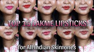 best lakme lipsticks