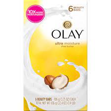 Regular soap can leave your skin dry, but olay ultra moisture shea butter beauty bar is different. Olay Ultra Moisture Shea Butter Beauty Bar Soap 6 Bars Decorative Hand Bar Soaps Beauty Health Shop The Exchange