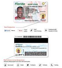 new florida driver license id card